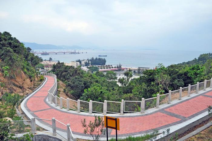 深圳2号区域绿道龙岗段葵涌土洋段工程